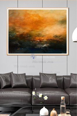 File tranh File tranh hiện đại pha lê gương KF90247 (gốc) chủ đề thành phố