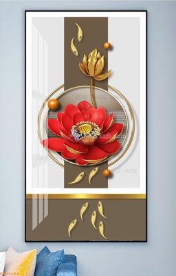 Download file gốc File tranh hiện đại pha lê gương KF90284 (dùng cho in ấn)