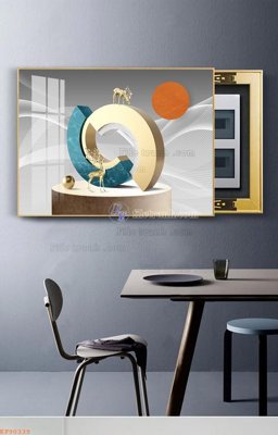 File gốc File tranh hiện đại pha lê gương KF90339 (dành cho quảng cáo)