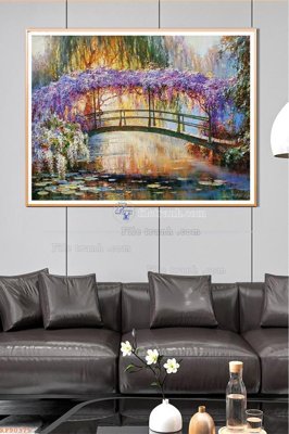 Tải file gốc File tranh hiện đại pha lê gương KF90375 (in không vỡ ảnh)