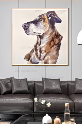 File PSD File tranh hiện đại pha lê gương KF90409 (nguyên bản) cho thiết kế