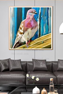 File tranh gốc File tranh hiện đại pha lê gương KF90415 (bản quyền) Filetranh.com