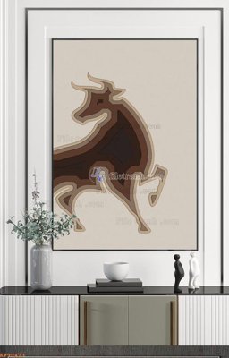 Download file gốc File tranh hiện đại pha lê gương KF90473 (in lụa) hoa lá