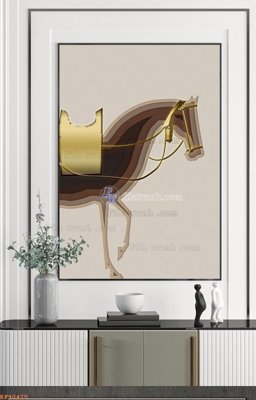 File in ấn chuyên nghiệp File tranh hiện đại pha lê gương KF90475 (file gốc)