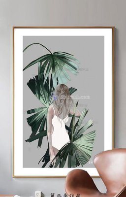 File PSD File tranh hiện đại pha lê gương KF90497 (gốc) cho designer