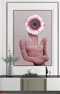 File gốc File tranh hiện đại pha lê gương KF90514 (in lụa) chi tiết cao