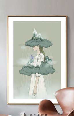 Tải file File tranh hiện đại pha lê gương KF90518 (gốc) in ấn chất lượng