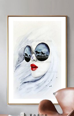 File ảnh File tranh hiện đại pha lê gương KF90519 (gốc) in Hiflex