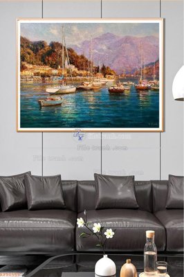 Tải file File tranh hiện đại pha lê gương KF90555 (gốc) in ấn chất lượng