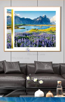 File gốc File tranh hiện đại pha lê gương KF90612 (trang trí) cho phòng khách