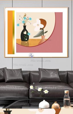 Tải file gốc File tranh hiện đại pha lê gương KF90654 (bản PSD) gốc