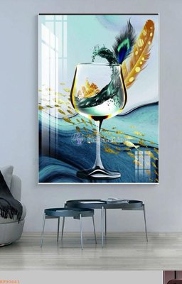 Download file File tranh hiện đại pha lê gương KF90661 (chất lượng in ấn)