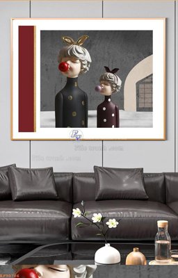 Chi tiết file gốc File tranh hiện đại pha lê gương KF90706 (cho in tráng gương)