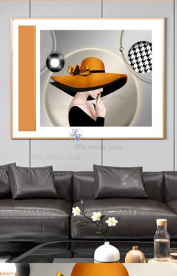 File gốc File tranh hiện đại pha lê gương KF90716 (cho in UV) siêu nét