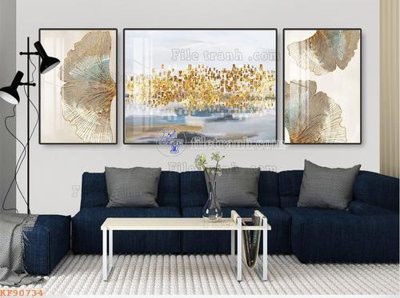 File gốc File tranh hiện đại pha lê gương KF90734 (PNG) nền trong suốt