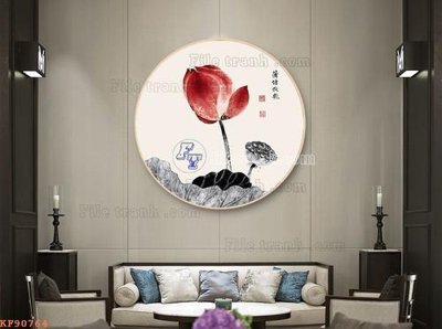 File gốc in ấn File tranh hiện đại pha lê gương KF90764 chất lượng vượt trội