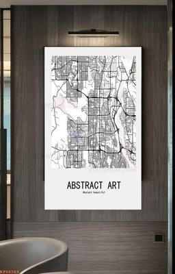 File gốc in ấn File tranh hiện đại pha lê gương KF90769 (sẵn sàng tải về)