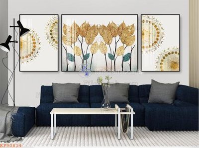 File gốc File tranh hiện đại pha lê gương KF90814 (in 3D) cho trang trí