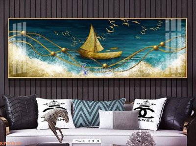 File in lụa File tranh hiện đại pha lê gương KF90839 (chất lượng cao) File tranh hiện đại pha lê gương KF90839