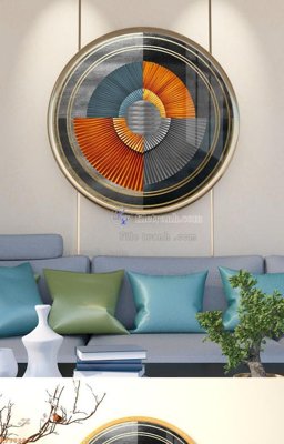 File ảnh File tranh hiện đại pha lê gương KF90897 (gốc) dùng in Pano