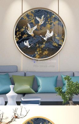 File gốc File tranh hiện đại pha lê gương KF90926 (PNG) trong suốt (transparent)