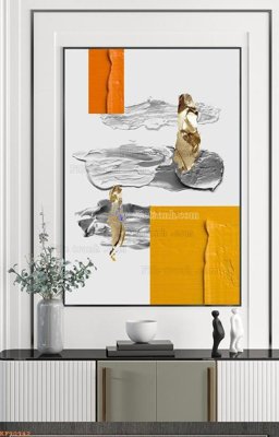 File gốc File tranh hiện đại pha lê gương KF90942 (AI/EPS) cho in ấn