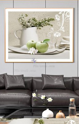 File ảnh File tranh hiện đại pha lê gương KF91028 (gốc) cho trang trí nhà hàng