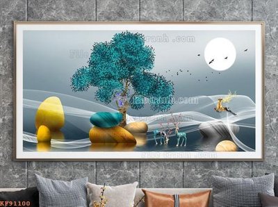 Tải file gốc File tranh hiện đại pha lê gương KF91100 (in tráng gương) 5DFile gốc File tranh hiện đại pha lê gương KF91100 (in ấn) phiên bản premium