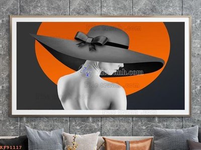 File in ấn File tranh hiện đại pha lê gương KF91117 (bản gốc) từ file gốc