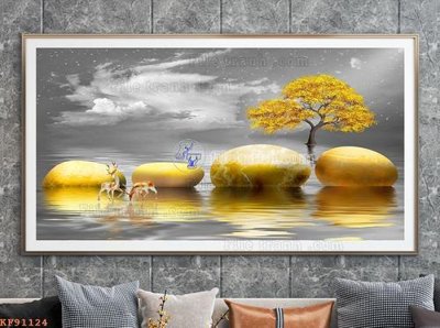 Tải file File tranh hiện đại pha lê gương KF91124 (ảnh gốc) in gạch 3D