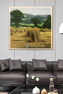 File in mica File tranh hiện đại pha lê gương KF91159 (bản gốc) siêu trong