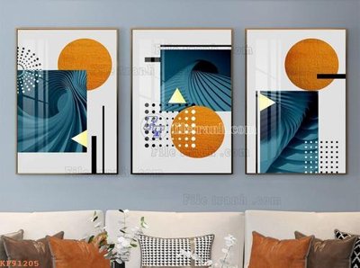 File gốc File tranh hiện đại pha lê gương KF91205 (PNG) trong suốt (transparent)