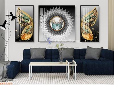 Download file gốc File tranh hiện đại pha lê gương KF91251 (in mica) logo