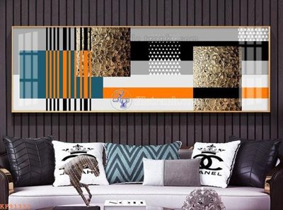 File ảnh File tranh hiện đại pha lê gương KF91333 (gốc) in poster