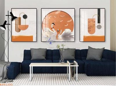 File gốc File tranh hiện đại pha lê gương KF91393 (phiên bản chuẩn) để in ấn