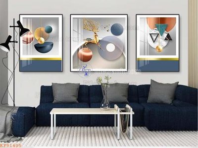 Download file gốc File tranh hiện đại pha lê gương KF91405 (dùng cho in ấn)