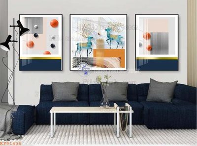 File gốc File tranh hiện đại pha lê gương KF91406 (PNG) chất lượng cao