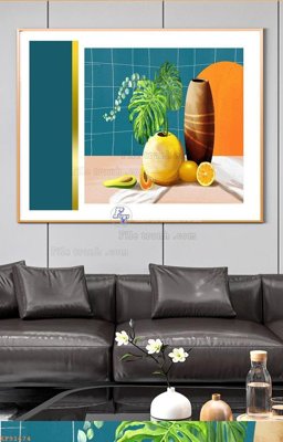 Chi tiết file ảnh File tranh hiện đại pha lê gương KF91474 sắc nét