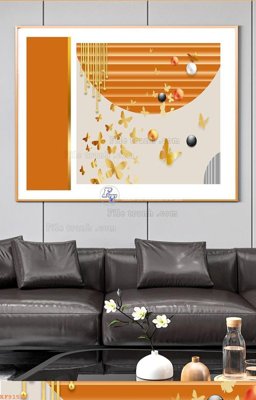 File tranh gốc File tranh hiện đại pha lê gương KF91527 (bản quyền) file PSD