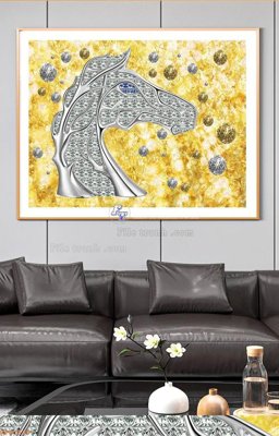 File ảnh File tranh hiện đại pha lê gương KF91529 (gốc) in quảng cáo ngoài trời