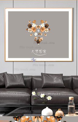 File ảnh File tranh hiện đại pha lê gương KF91538 (gốc) dùng in Pano