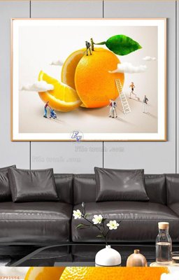 File in ấn File tranh hiện đại pha lê gương KF91554 (bản gốc) cao cấp