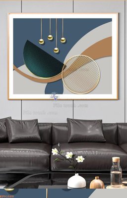 File gốc File tranh hiện đại pha lê gương KF91589 (in tráng gương) sang trọng