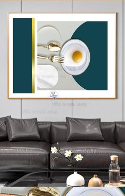 File gốc File tranh hiện đại pha lê gương KF91633 (in mica) trang trí