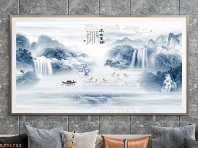 Tải file File tranh hiện đại pha lê gương KF91702 (gốc) in trên mọi chất liệu