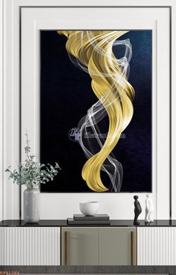 File gốc File tranh hiện đại pha lê gương KF91789 (phong cách) cổ điển