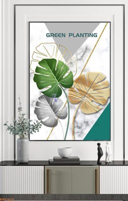 File tranh File tranh hiện đại pha lê gương KF91815 (gốc) chủ đề động vật