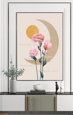 Download file gốc File tranh hiện đại pha lê gương KF91826 (dùng cho in ấn)