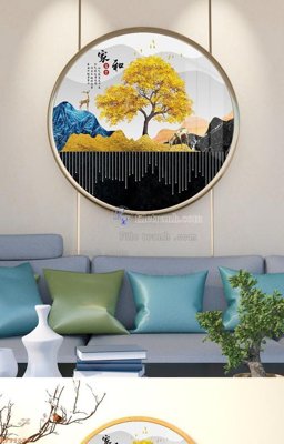 Tải file gốc File tranh hiện đại pha lê gương KF92079 (in khổ lớn) không mờ