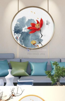 File tranh File tranh hiện đại pha lê gương KF92147 (gốc) chủ đề con người